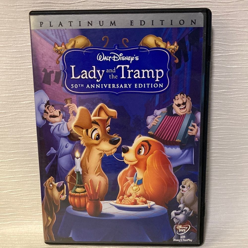 Lady and the Tramp 🐾Walt Disney DVD Movie